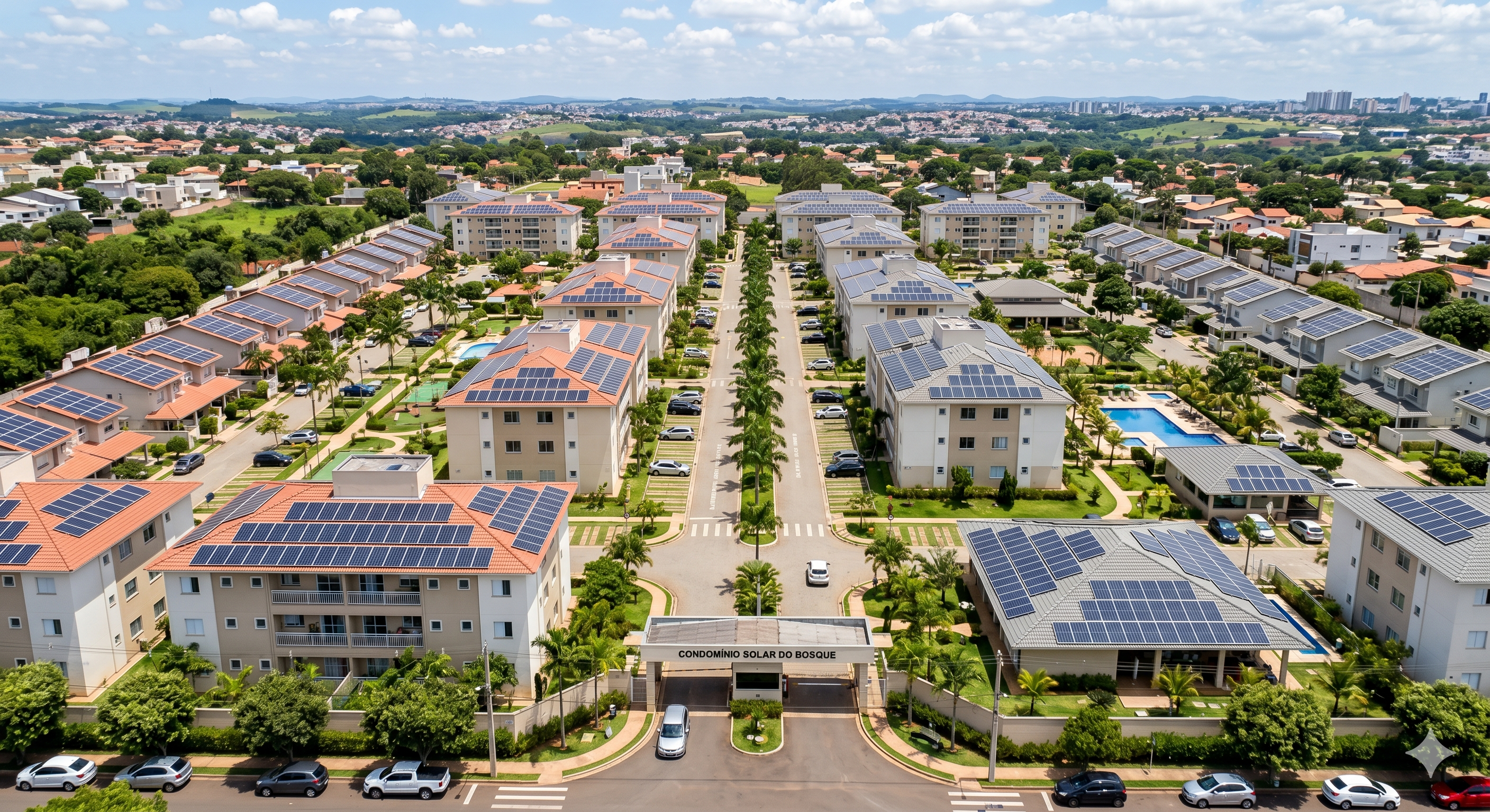 Redução de até 95% na conta de energia